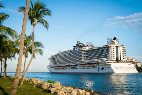 MSC Cruises i Caribien