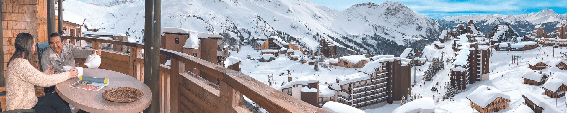 Pierre & Vacances - Lækre lejligheder med enestående udsigt, komfort og velvære i hjertet af de Franske Alper