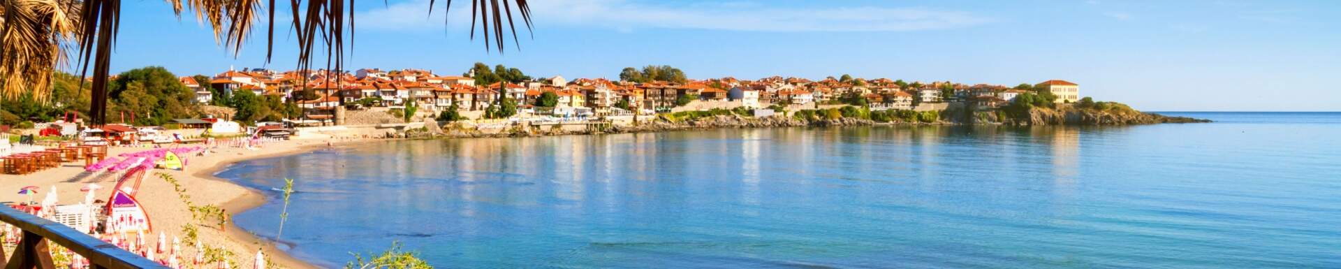 Stranden i Sunny Beach