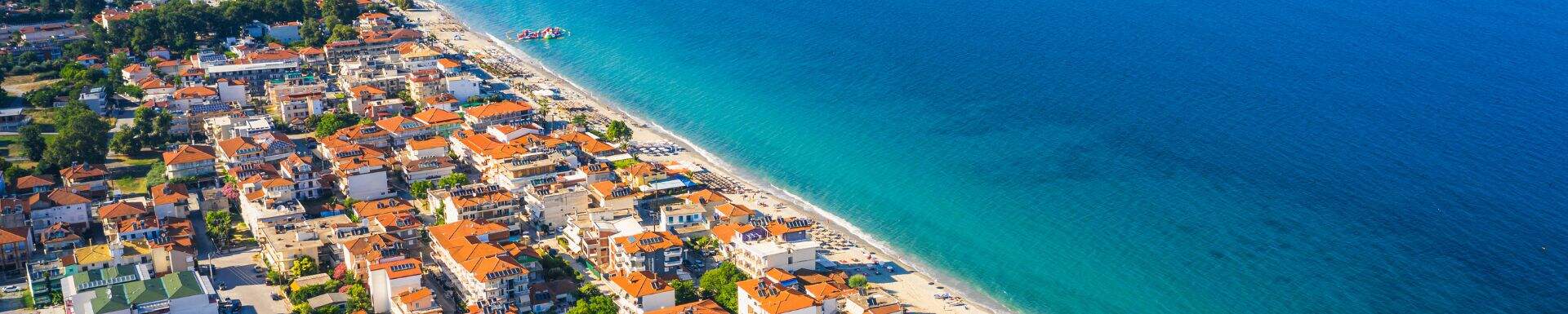 Paralia strand i Pieria