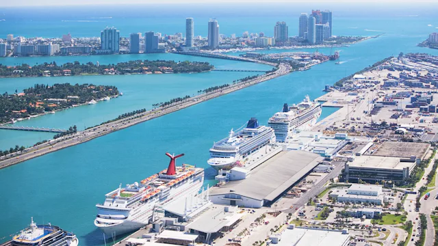 Cruise terminal Miami